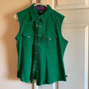 CRUEL GIRL SLEEVELESS BLOUSE